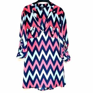 ❄☃️5for$25  Rue21 Rolled Sleeve Blouse